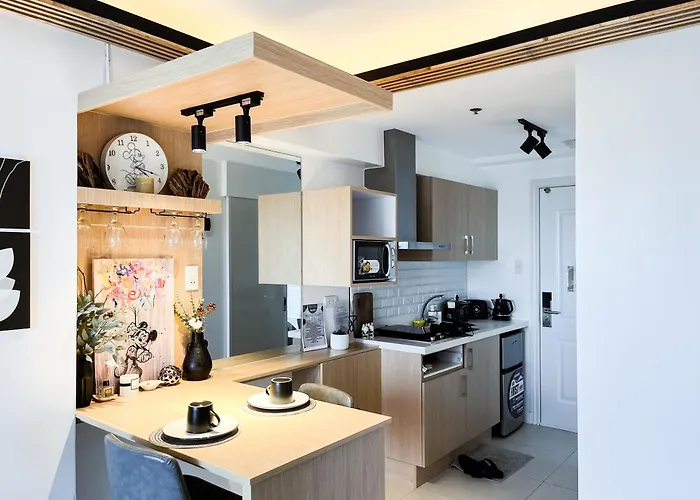 Quezon Stylish Unit With A Mickey Vibe 公寓 *