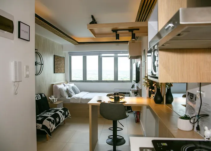 Quezon Stylish Unit With A Mickey Vibe 公寓